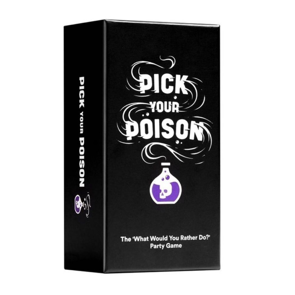 Pick Your Poison Card Game - The "What Would You Rather Do?" Party Game
